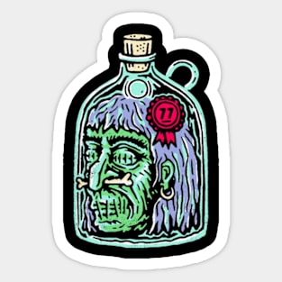 SHRUNKEN HEAD Sticker